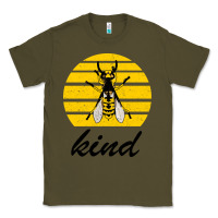 Army Green Bee Kind Classic Tee - Bettercallsaul