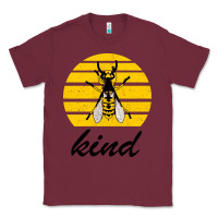 Burgundy Bee Kind Classic Tee - Bettercallsaul
