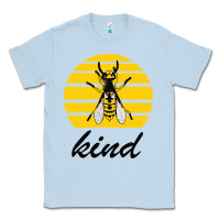 Dusty Blue Bee Kind Classic Tee - Bettercallsaul