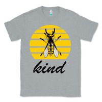 Heather Grey Bee Kind Classic Tee - Bettercallsaul