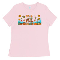 Bubblegum Pink fall sweet fall libbey glass Ladies Tee - BundleAndBundleShop