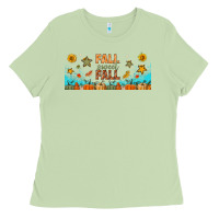 Matcha fall sweet fall libbey glass Ladies Tee - BundleAndBundleShop