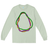 Matcha mardi gras beads Long Sleeve Tee - CowGirlArtShop