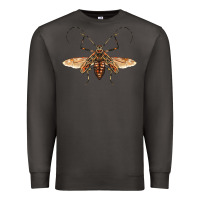 Smoke acrocinus beetle with wings Premium Sweatshirt - LillyAllenDesigns