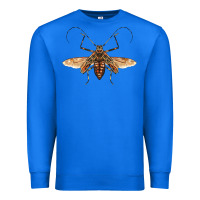 True Royal acrocinus beetle with wings Premium Sweatshirt - LillyAllenDesigns