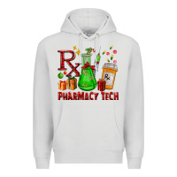 Dove Grey pharmacy tech christmas Premium Hoodie - FaDigitalArtStudio