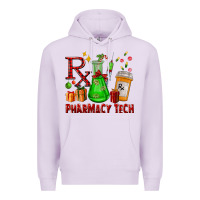 Lilac pharmacy tech christmas Premium Hoodie - FaDigitalArtStudio