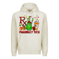 Oatmeal Heather pharmacy tech christmas Premium Hoodie - FaDigitalArtStudio