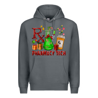 Rock pharmacy tech christmas Premium Hoodie - FaDigitalArtStudio