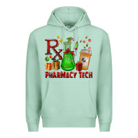 Seafoam pharmacy tech christmas Premium Hoodie - FaDigitalArtStudio