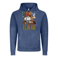 Vintage Denim Boo haw Vintage Hoodie - NancyCooperArtShop