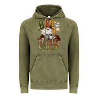 Vintage Olive Boo haw Vintage Hoodie - NancyCooperArtShop