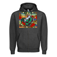 Charcoal Heather flamenco dancer tumbler Zipper Hoodie - BundleAndBundleShop