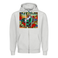 Dove Grey flamenco dancer tumbler Zipper Hoodie - BundleAndBundleShop