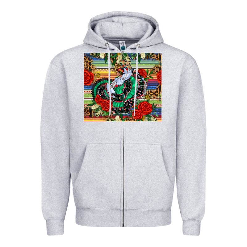 Flamenco Dancer Tumbler Zipper Hoodie by BundleAndBundleShop | Teevron