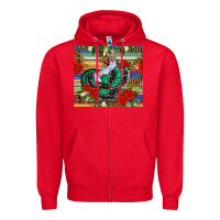 Red flamenco dancer tumbler Zipper Hoodie - BundleAndBundleShop