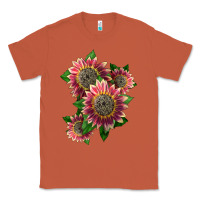 Copper 4 crimson blaze sunflower Classic Tee - LillyAllenDesigns