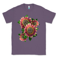 Lavender 4 crimson blaze sunflower Classic Tee - LillyAllenDesigns