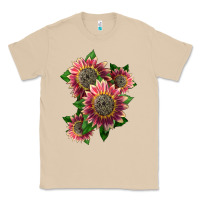 Mushroom 4 crimson blaze sunflower Classic Tee - LillyAllenDesigns