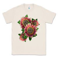 Natural 4 crimson blaze sunflower Classic Tee - LillyAllenDesigns