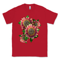 Red 4 crimson blaze sunflower Classic Tee - LillyAllenDesigns
