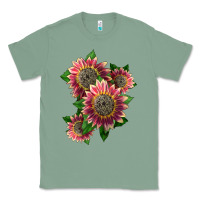 Sage 4 crimson blaze sunflower Classic Tee - LillyAllenDesigns