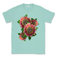 Seafoam 4 crimson blaze sunflower Classic Tee - LillyAllenDesigns