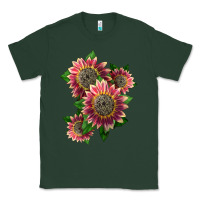 Sports Green 4 crimson blaze sunflower Classic Tee - LillyAllenDesigns