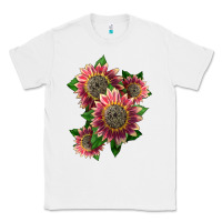 White 4 crimson blaze sunflower Classic Tee - LillyAllenDesigns