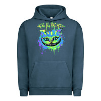 Pigment Midnight Navy colorul chesire Urban Hoodie - tuanDangUi