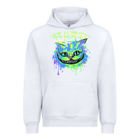 White colorul chesire Urban Hoodie - tuanDangUi