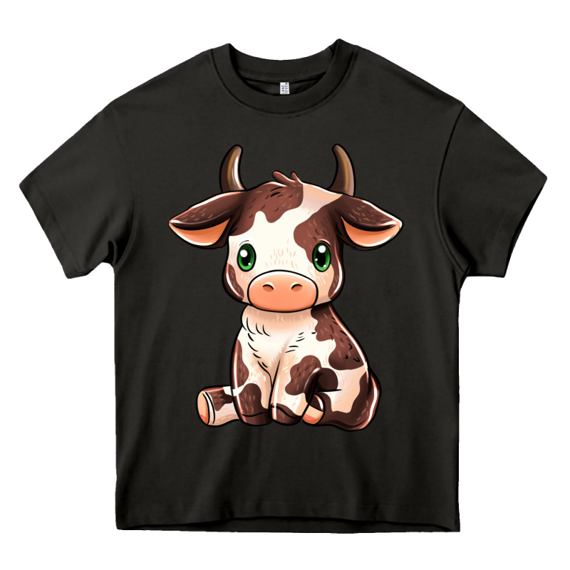 Baby Brown Cow Heavy Core Tee by MaliasSmallBusiness | Teevron