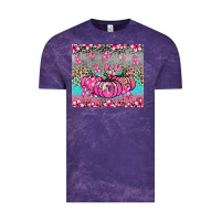 Cloud Purple cancer pumpkins Vintage Tee - NancyCooperArtShop