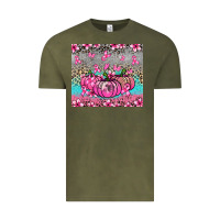 Vintage Olive cancer pumpkins Vintage Tee - NancyCooperArtShop