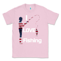 Bubblegum Pink I love fishing Classic Tee - Bettercallsaul