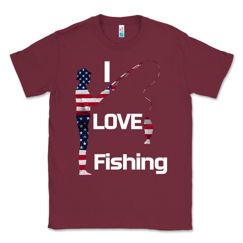 I Love Fishing Classic Tee by Bettercallsaul | Teevron