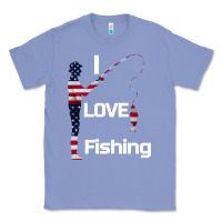Colony Blue I love fishing Classic Tee - Bettercallsaul