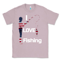 Lilac I love fishing Classic Tee - Bettercallsaul