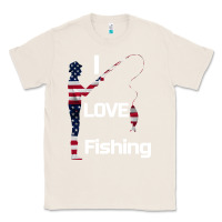 Natural I love fishing Classic Tee - Bettercallsaul