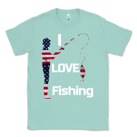 Seafoam I love fishing Classic Tee - Bettercallsaul