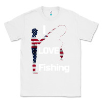 White I love fishing Classic Tee - Bettercallsaul