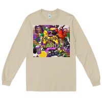 Mushroom mardi gras gamer Long Sleeve Tee - CowGirlArtShop