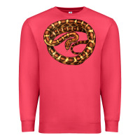 Cardinal Corn Snake Illustrations Premium Sweatshirt - LillyAllenDesigns
