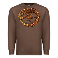 Chestnut Corn Snake Illustrations Premium Sweatshirt - LillyAllenDesigns