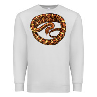 Dove Grey Corn Snake Illustrations Premium Sweatshirt - LillyAllenDesigns