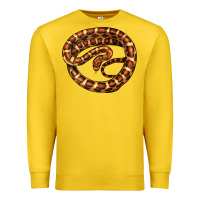 Lemon Corn Snake Illustrations Premium Sweatshirt - LillyAllenDesigns