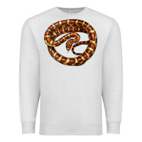 Oatmeal Heather Corn Snake Illustrations Premium Sweatshirt - LillyAllenDesigns