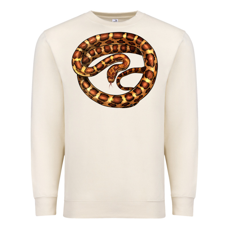 Corn Snake Illustrations Premium Sweatshirt by LillyAllenDesigns | Teevron