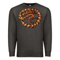 Smoke Corn Snake Illustrations Premium Sweatshirt - LillyAllenDesigns