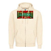Sandshell latina license plate Zipper Hoodie - BundleAndBundleShop